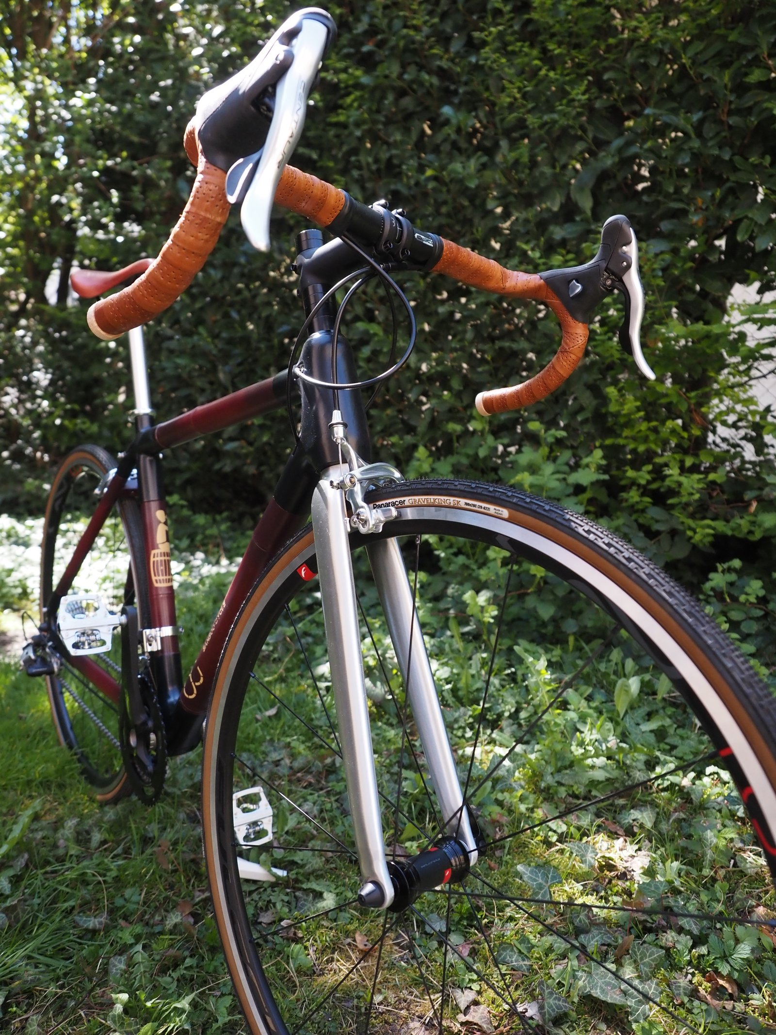 Full cockpit -- leather tape and drops